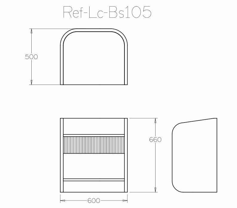 Holme Bedside Cabinet
