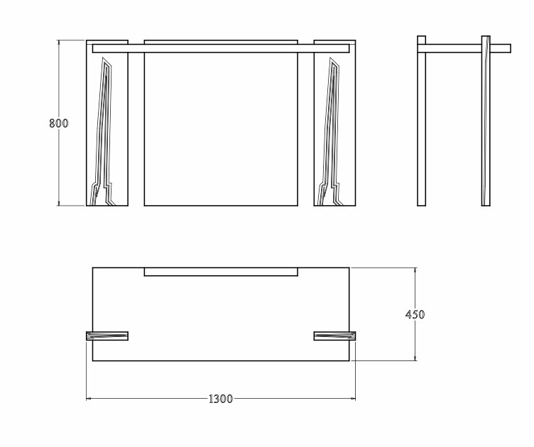 Henriette Console Table